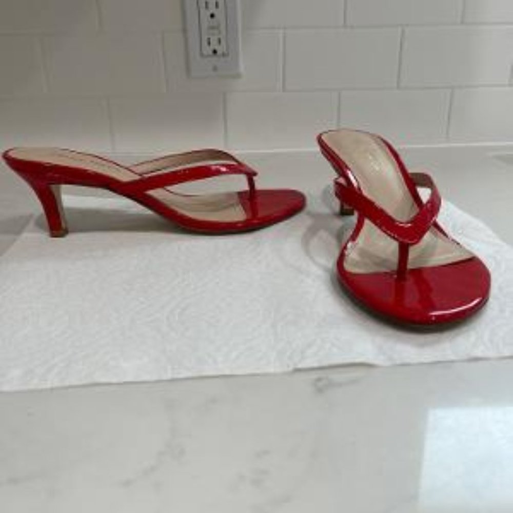 Pelle Moda Thong Sandals, red or white